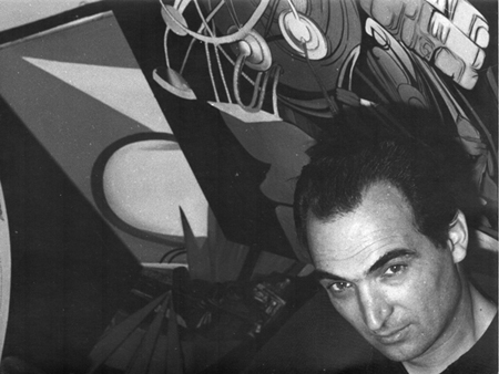 Foto dell'artista bolognese Venino Naldi