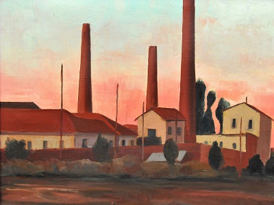 Quadro figurativo di Venino Naldi