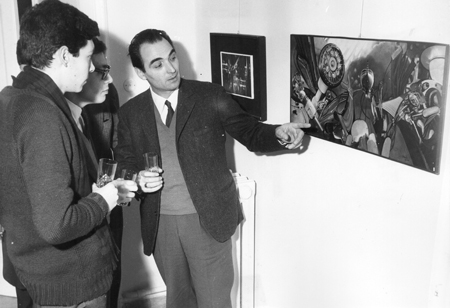 Vernissage mostra con Venino Naldi
