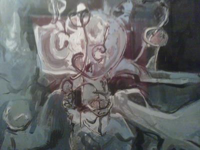 Quadro informale di Venino Naldi